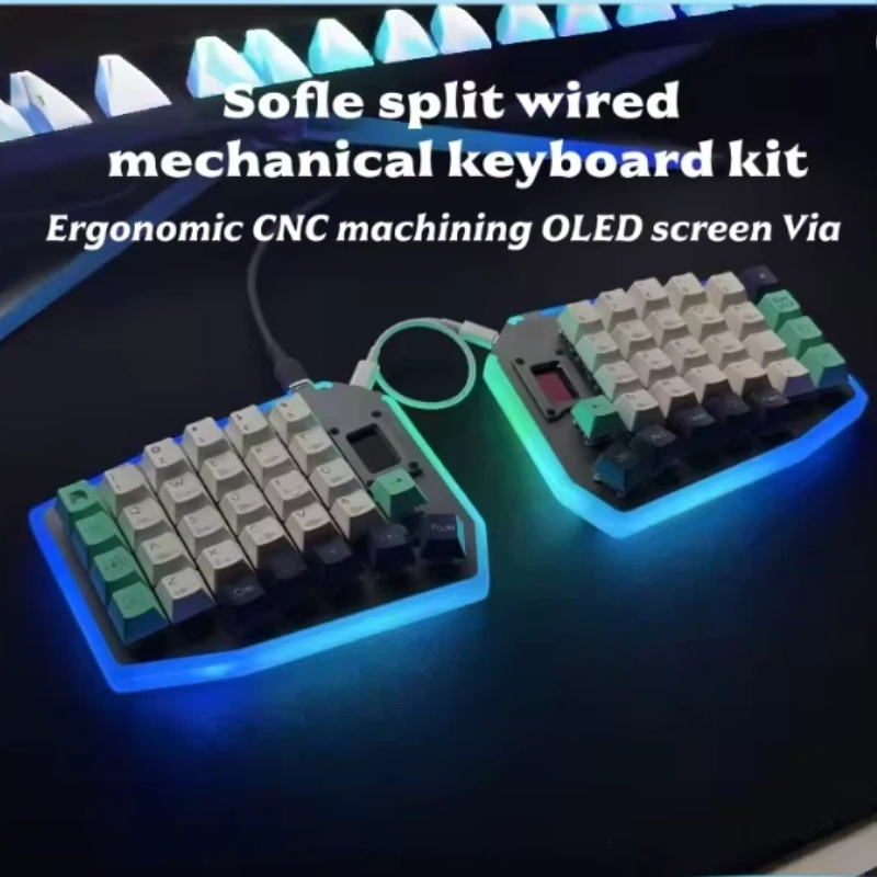 Gaming Keyboard Not Typing - Kit de teclado mecánico personalizado, cableado,
