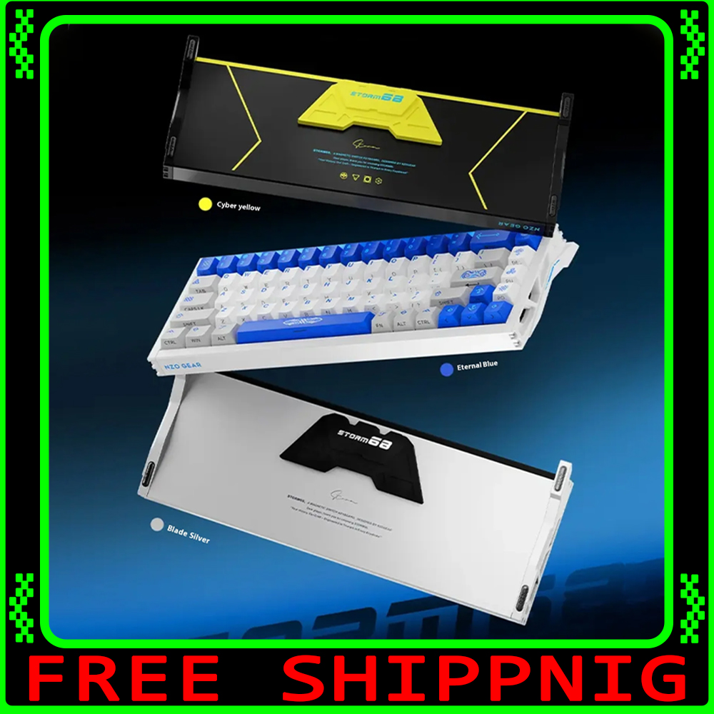 Gaming Keyboard Magnetic Switches - NZO STORM68 teclado con interruptor magnético