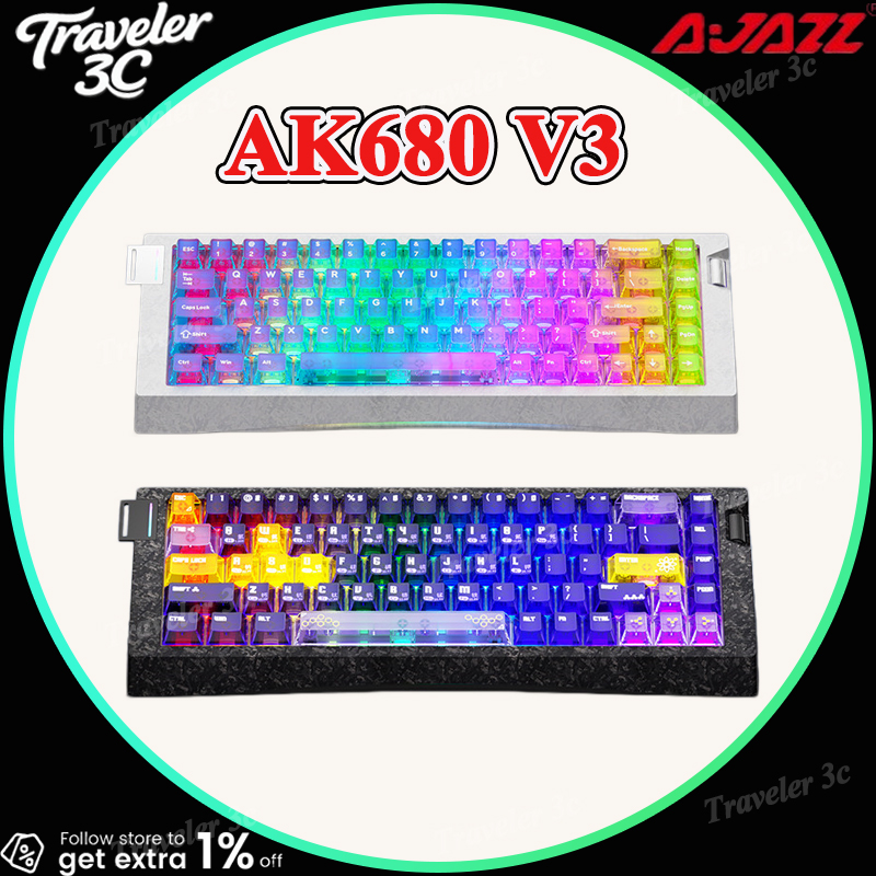Gaming Keyboard Magnetic Switches - NUEVO Teclado para Juegos Ajazz AK680