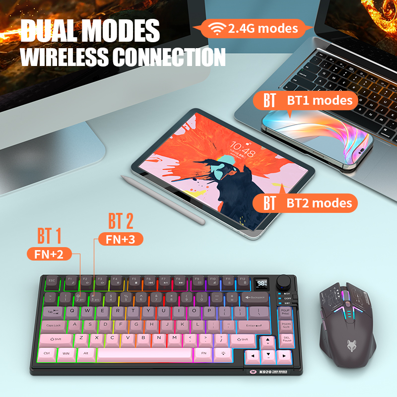 Combo de teclado y ratón inalá - Gaming Keyboard Mouse Combo reseña y precio
