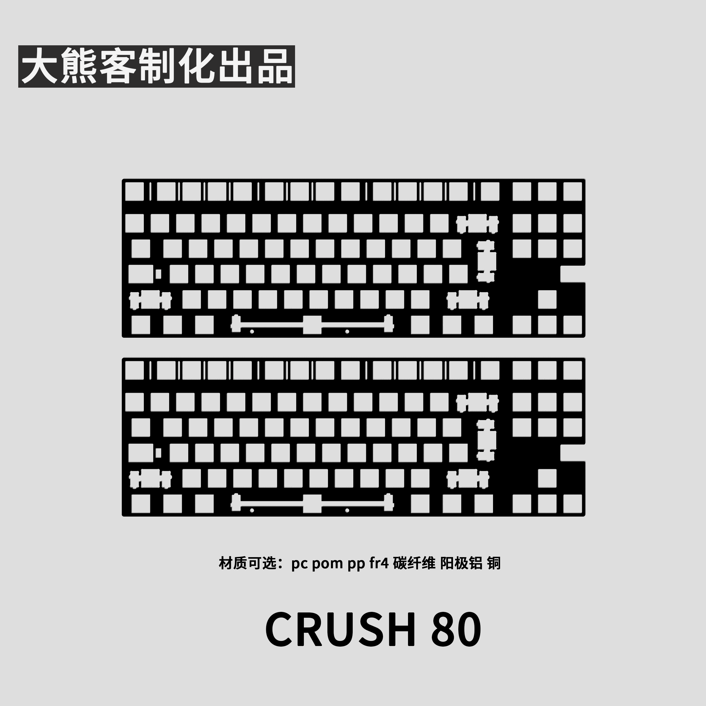 Placa de posicionamiento Crush - Gaming Keyboard Ergo reseña y precio
