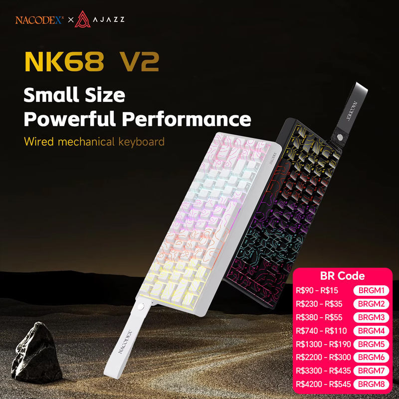 Teclado Mecánico con Cable AJA - Keyboard Gaming Transparent reseña y precio