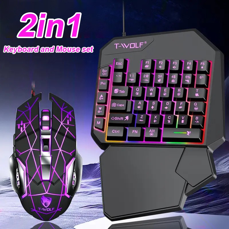 Convertidor de juegos móvil 2  - Gaming Keyboard Mouse Combo reseña y precio