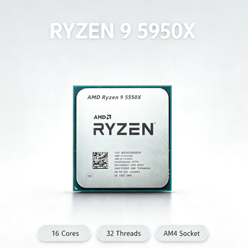 Ryzen 9 5950X CPU de escritori - Amd Cpu Ryzen 9 reseña y precio