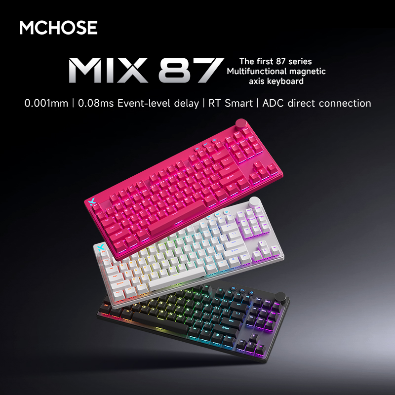 Mchose Mix87 teclado con inter - Keyboard Gaming Transparent reseña y precio